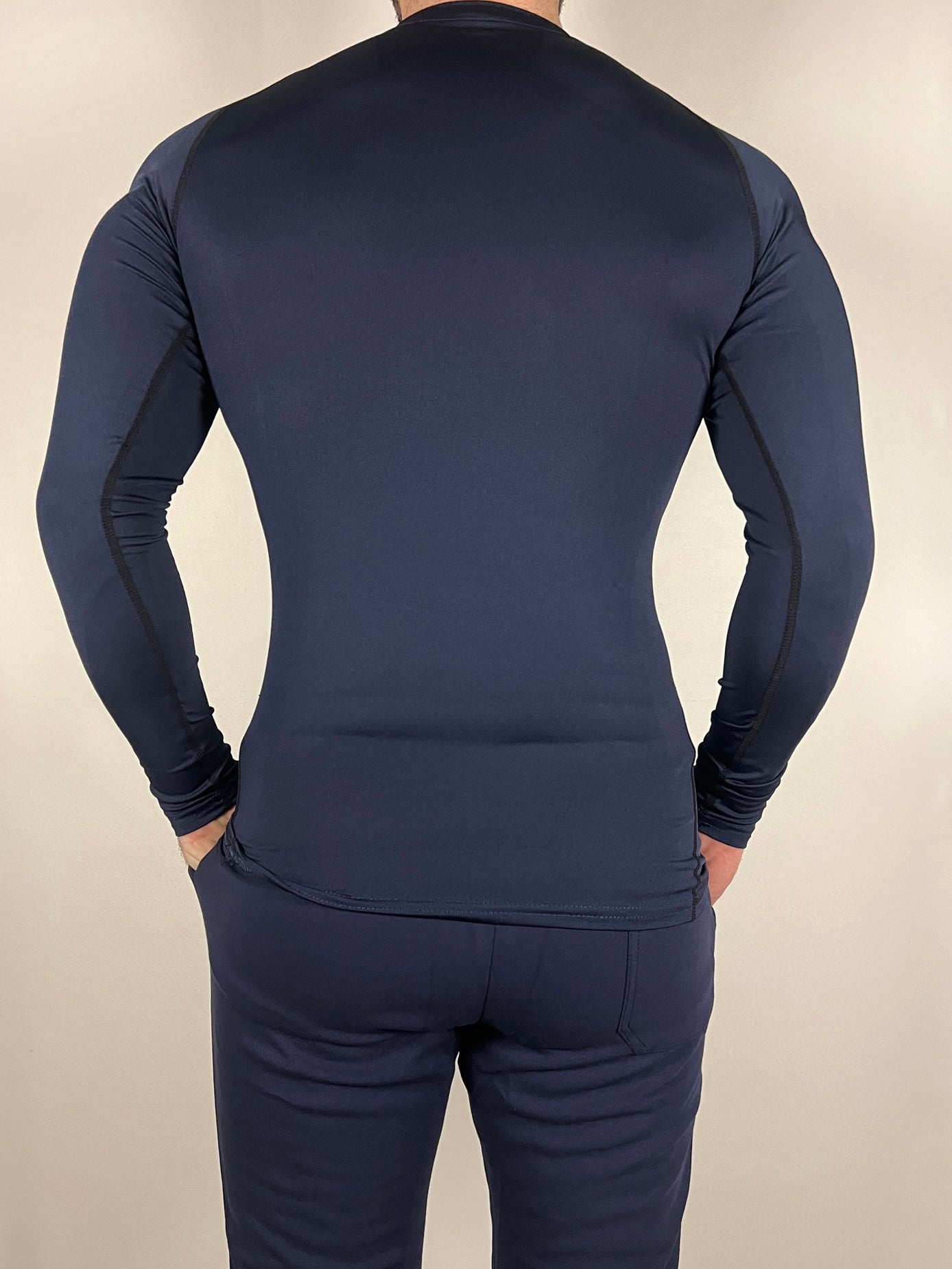 Navy Blue Compression Top