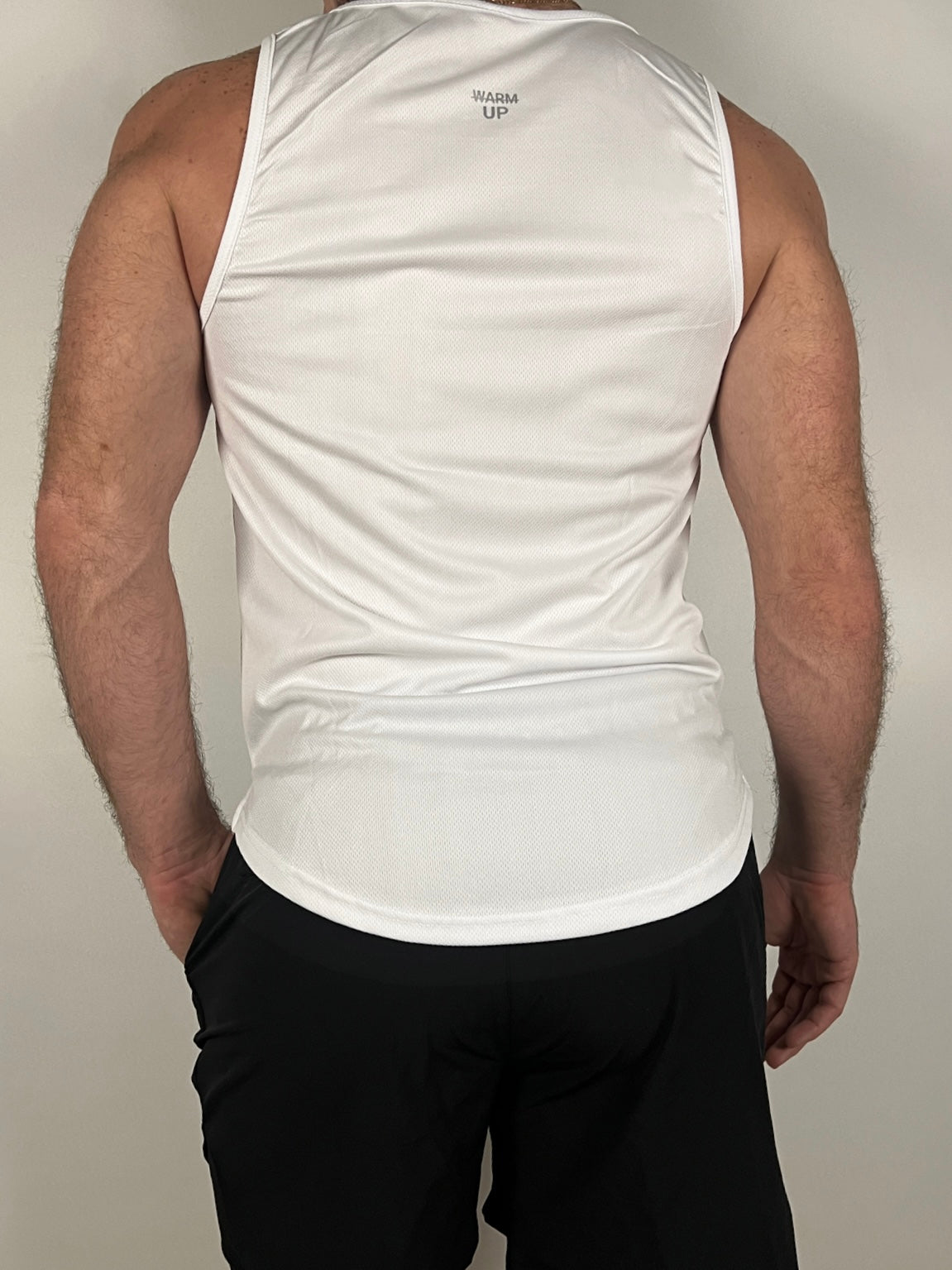 White Agility tank