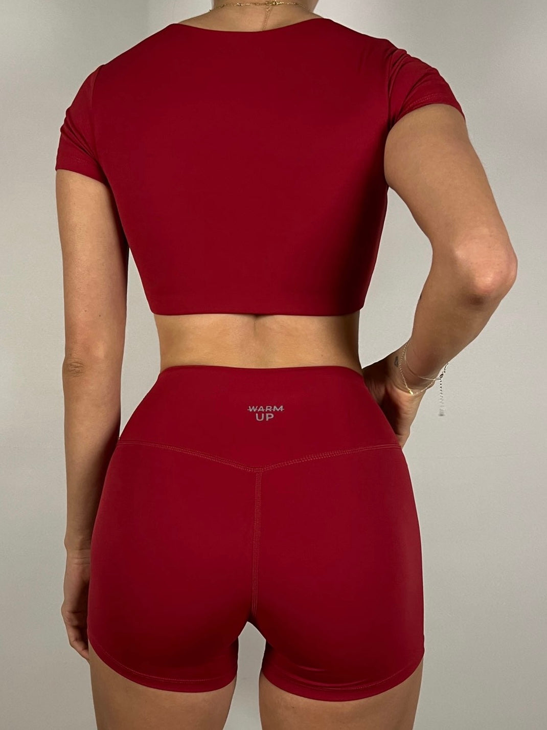 Ruby Red Timeless Cropped tshirt