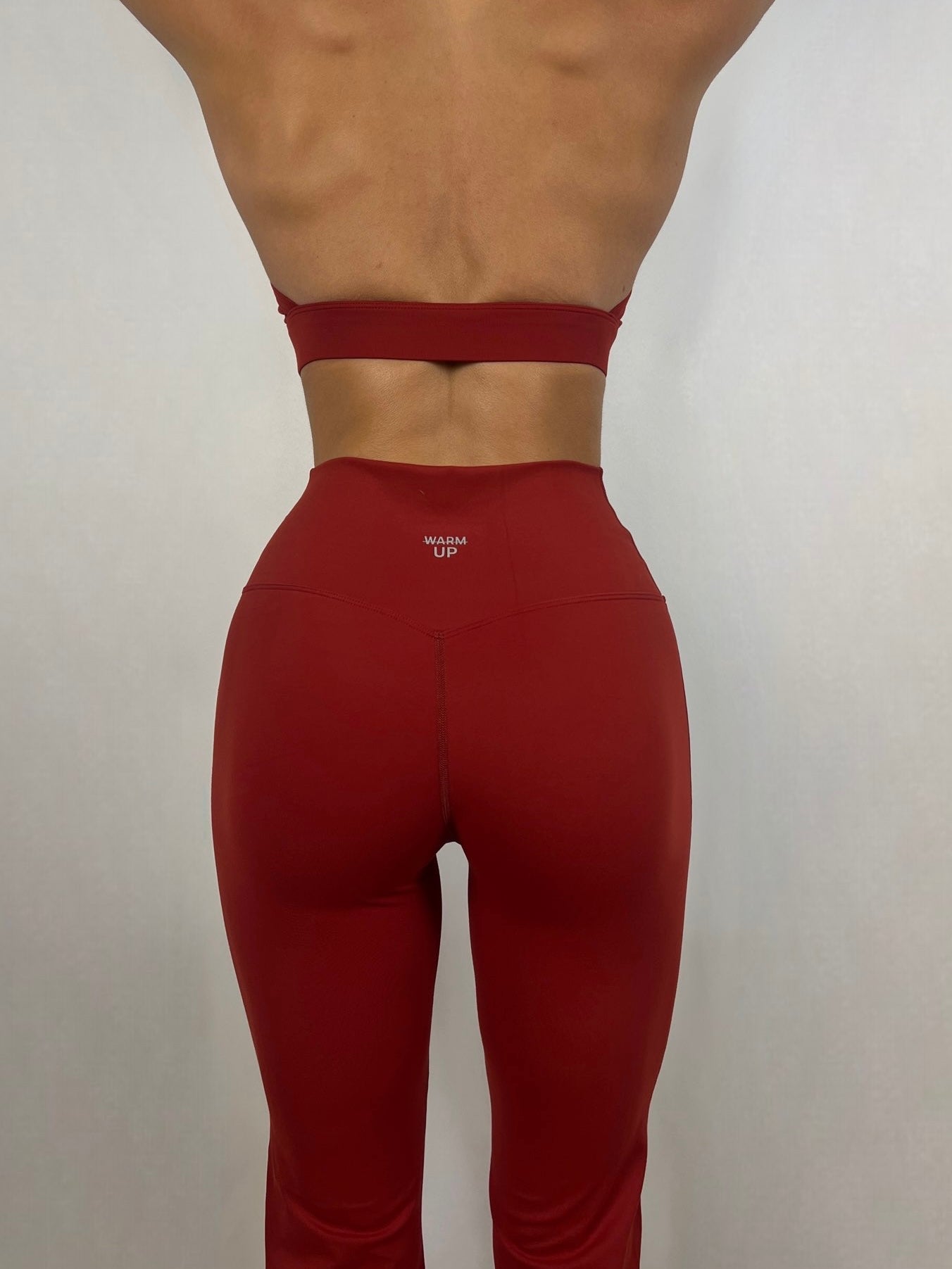 Ruby Red V Flared Pants