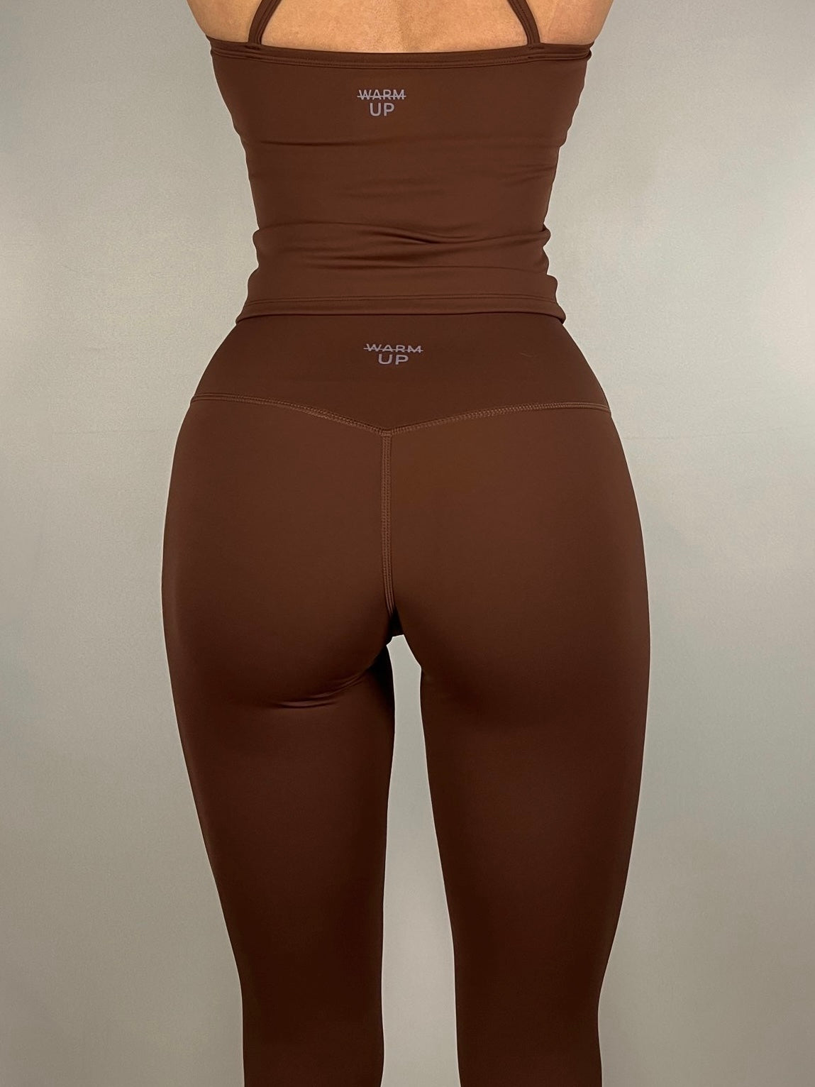 Chocolate Brown Timeless Leggings with pockets