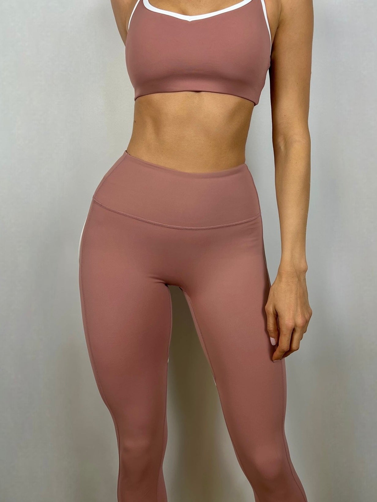 Valentines Pink Heart Leggings