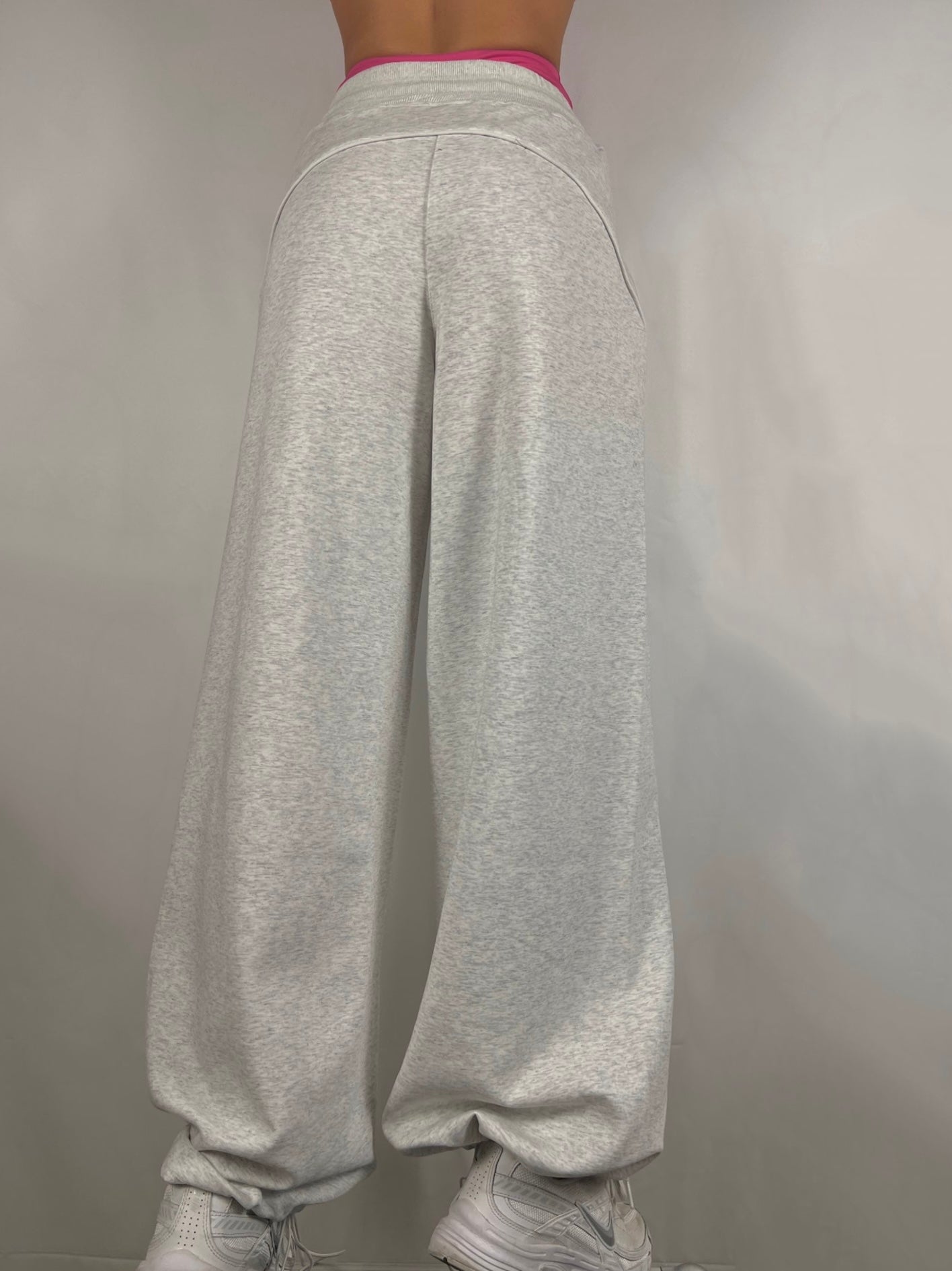 Light Grey lightweight joggers