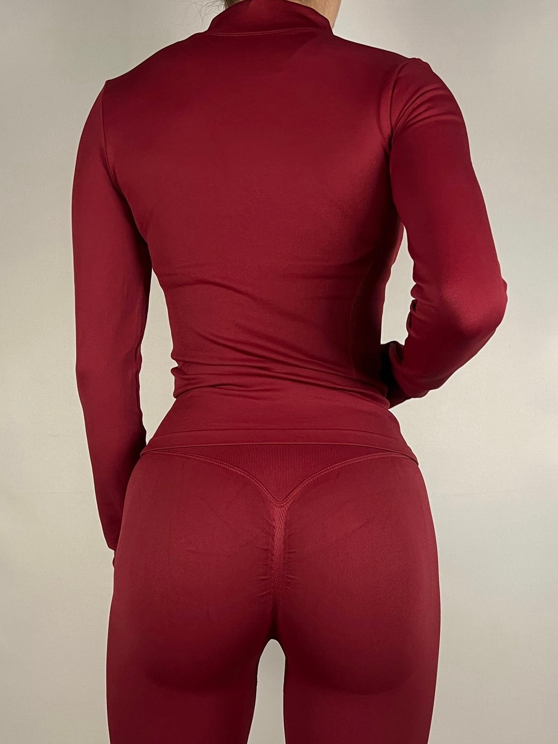 Burgundy Red Define Jacket