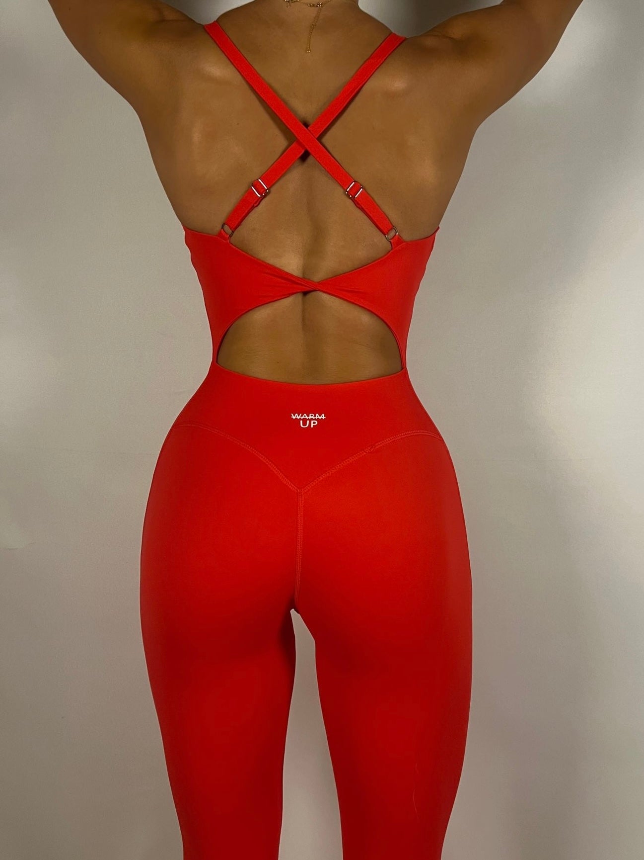Red Izzy Jumpsuit