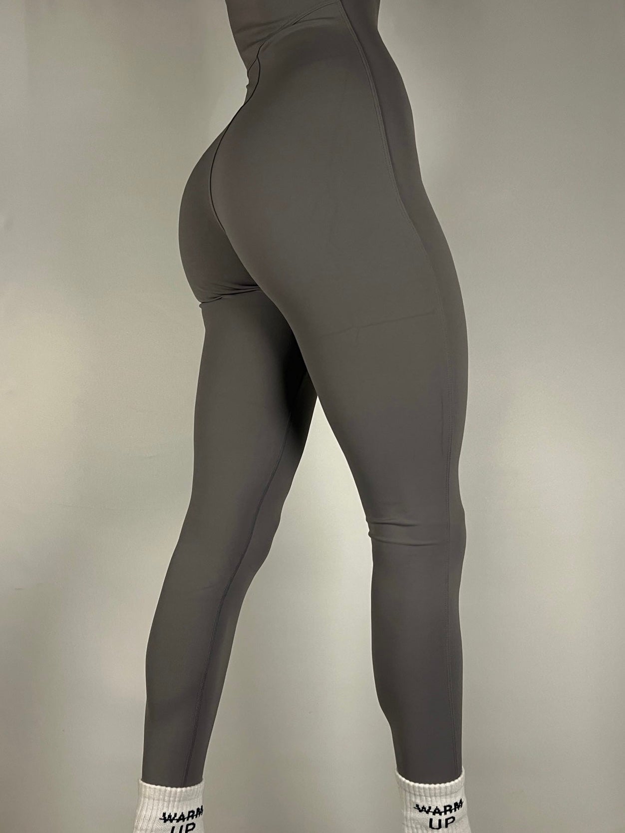 Light Grey Long sleeve Jumpsuit