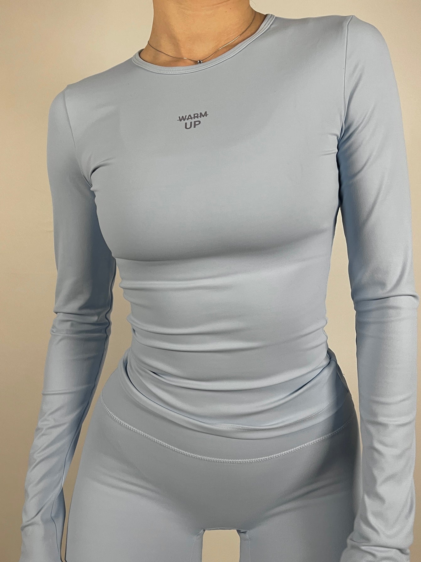 Ice blue Timeless Long sleeve Top