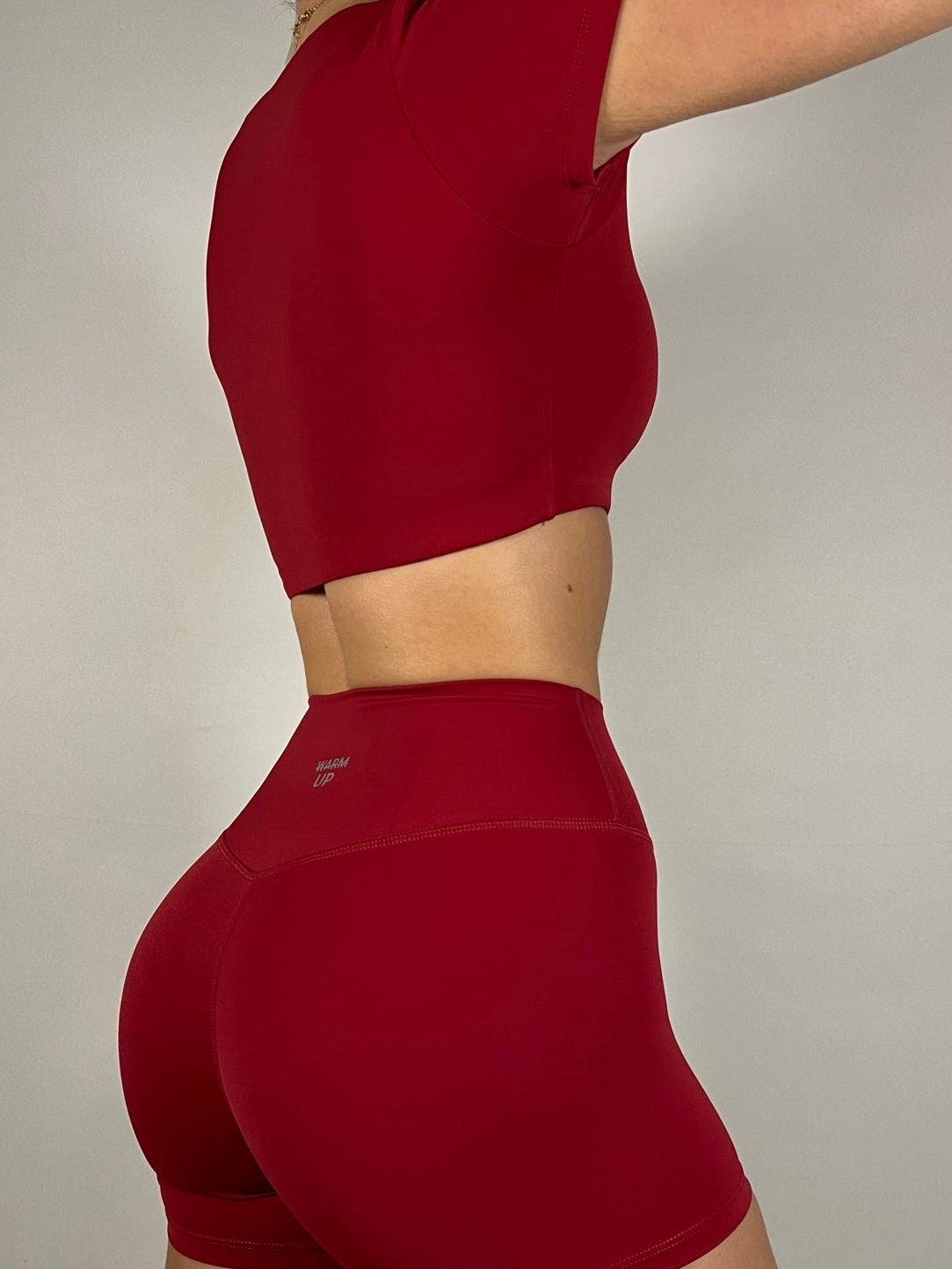 Ruby Red Timeless Cropped tshirt