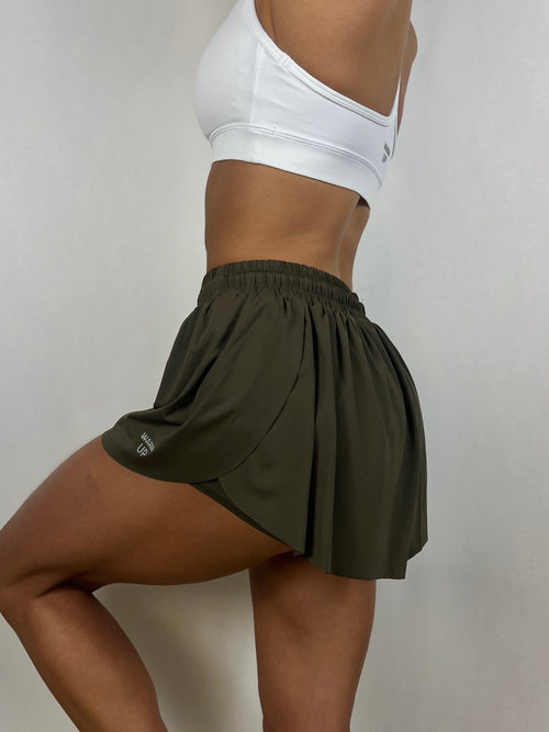 Military Green Breeze Shorts