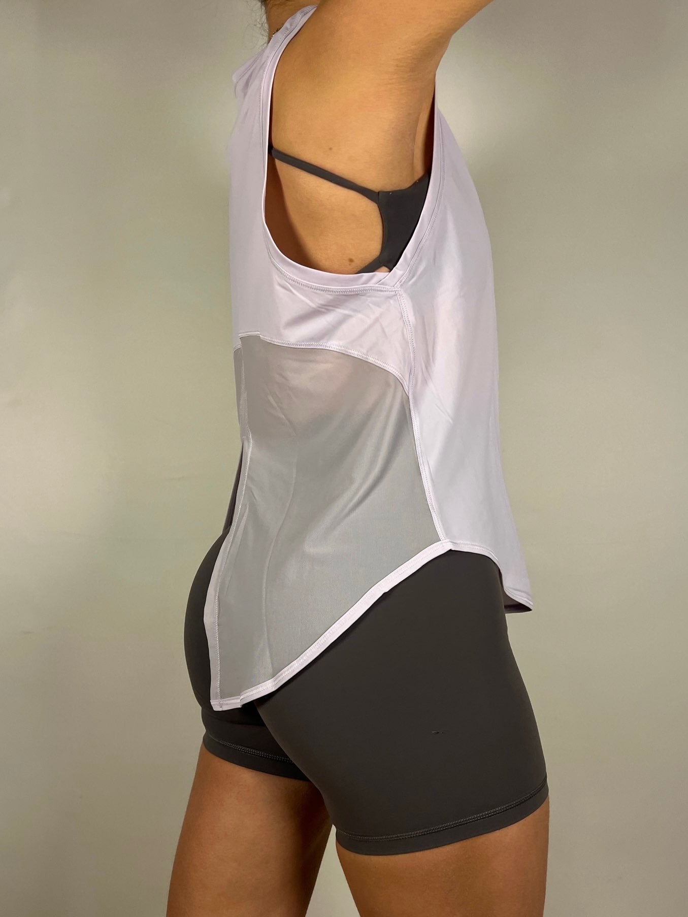 Light Pink loose fit Activelux Tank