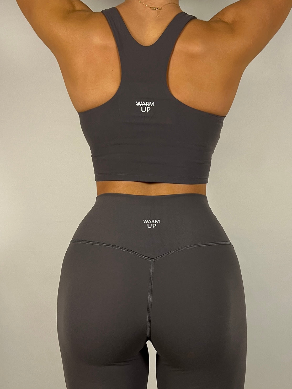 Dark Grey Racerback Tank