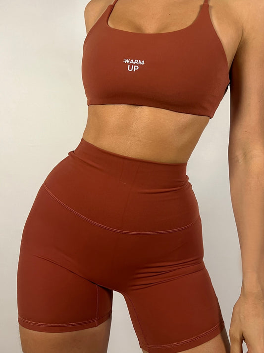 Burnt Brown activeLux Shorts
