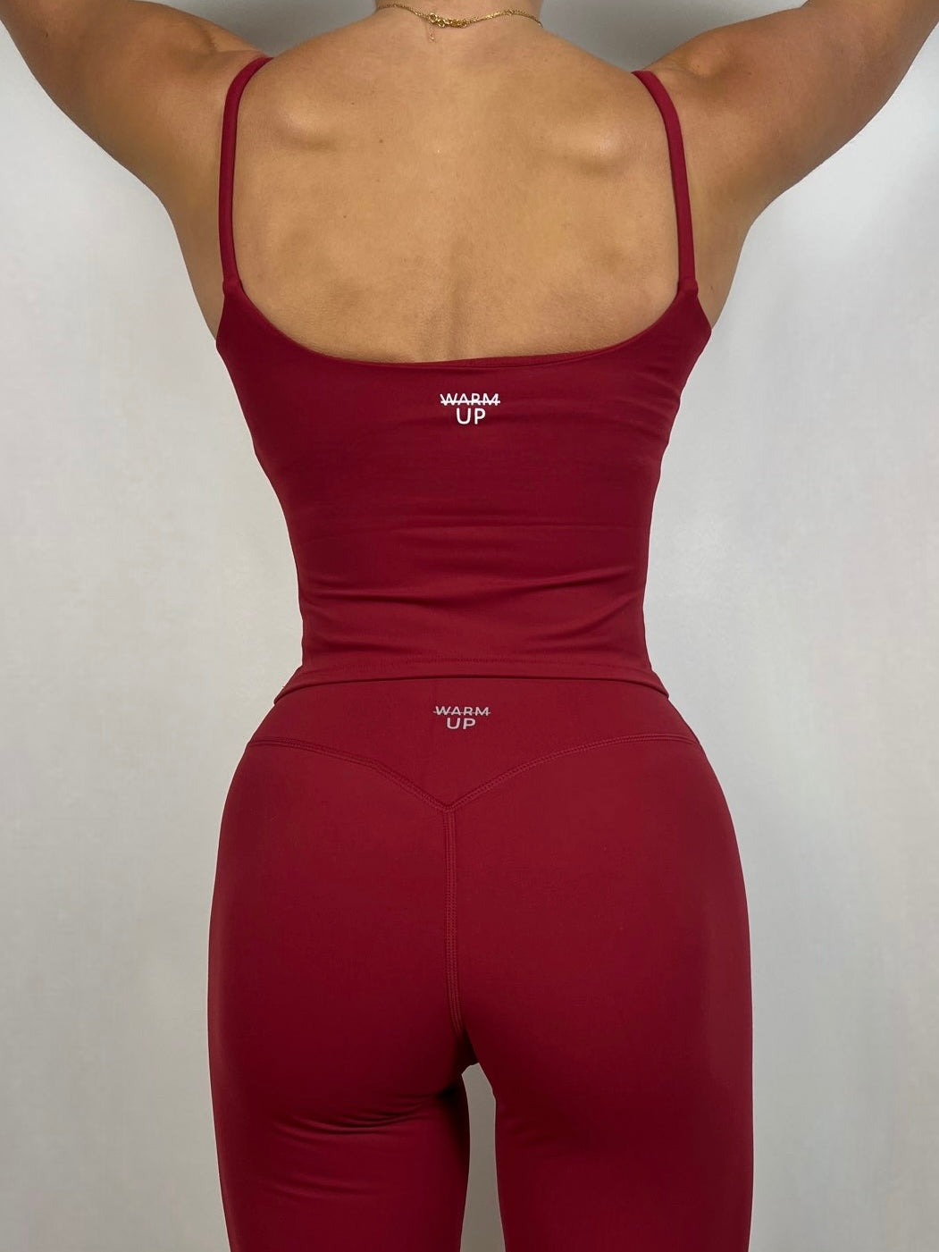 Cranberry Red Soft motion Tank top