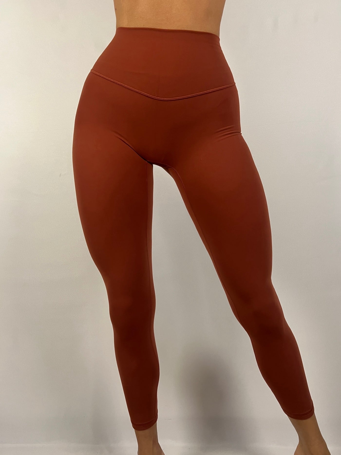 Burnt Brown ActiveLux Leggings