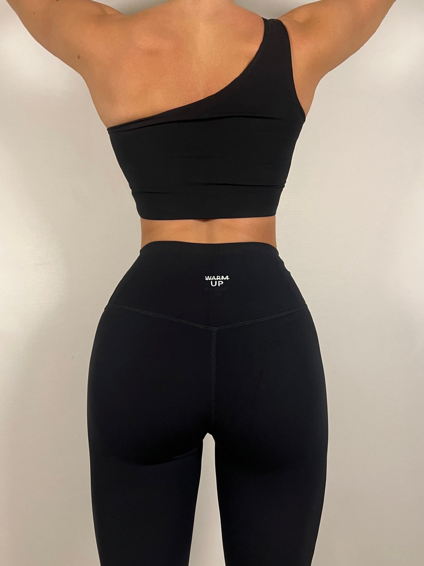 Onyx Black One Shoulder Bra