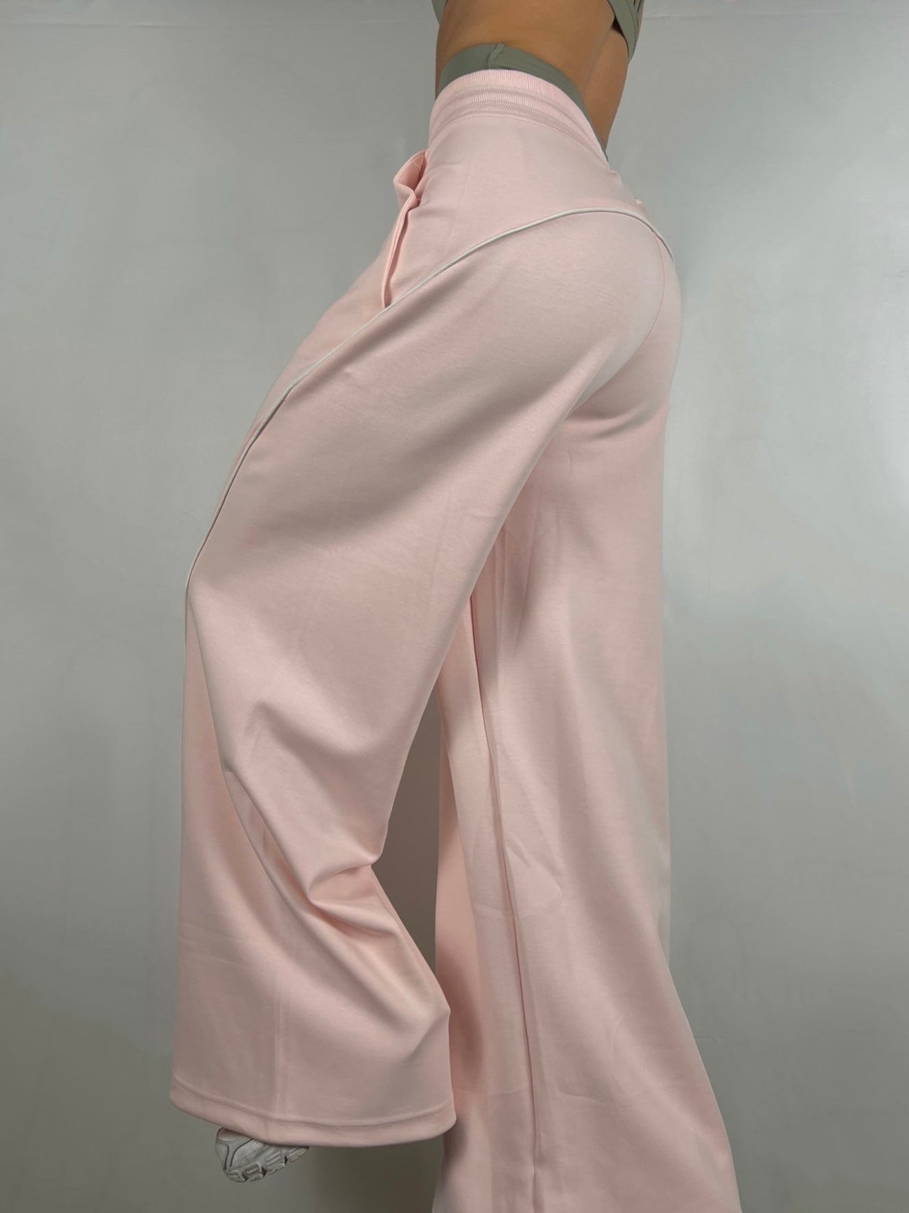Light pink lightweight joggers