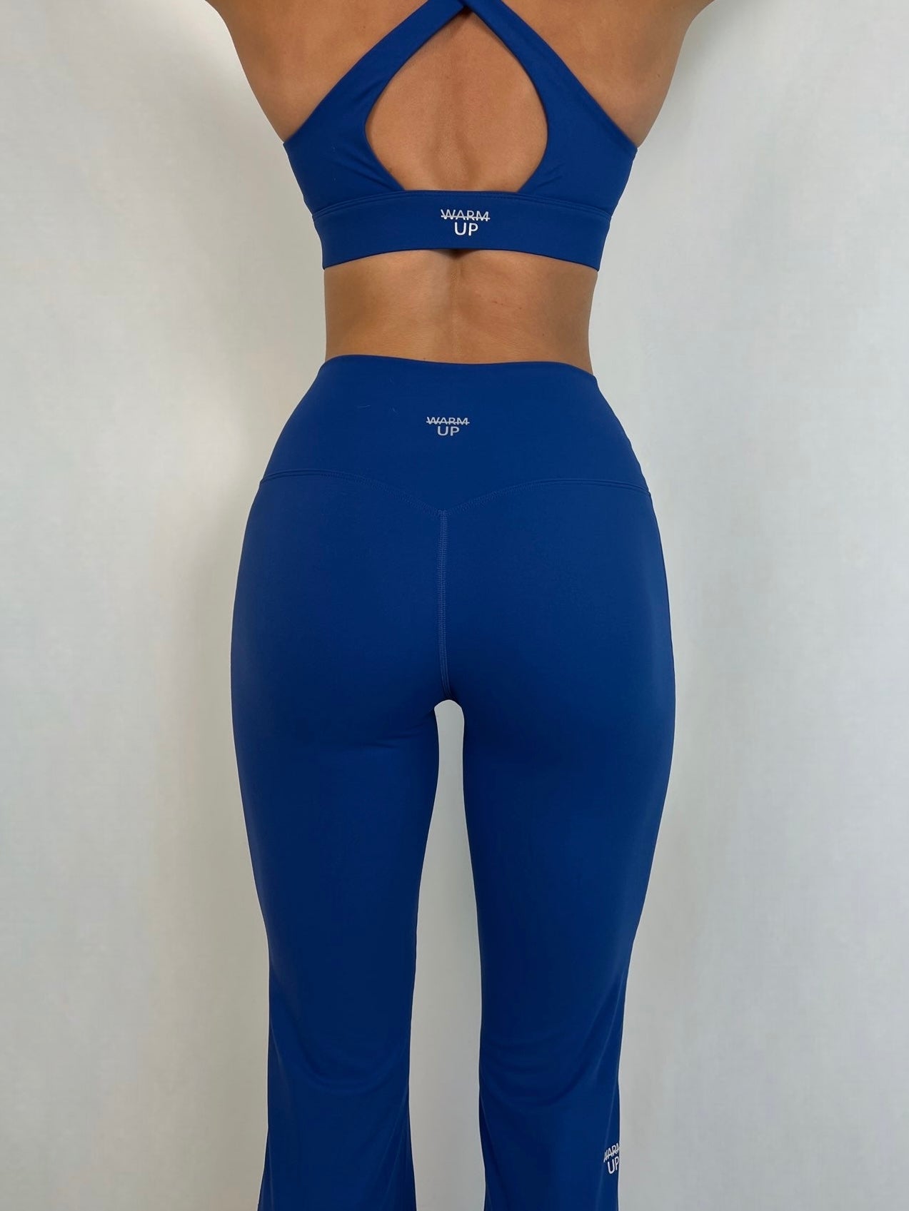 Royal Blue Essence V flared Pants