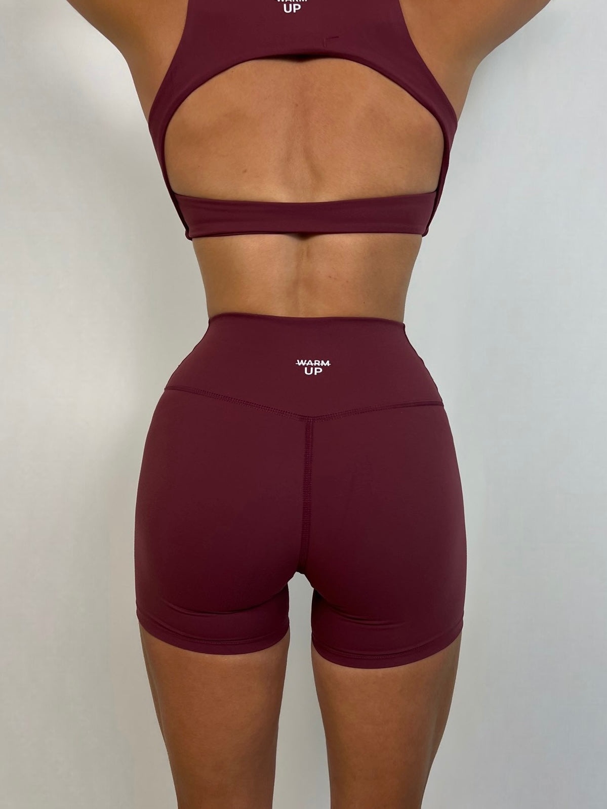 Dark cherry V soft motion 3 inches Shorts
