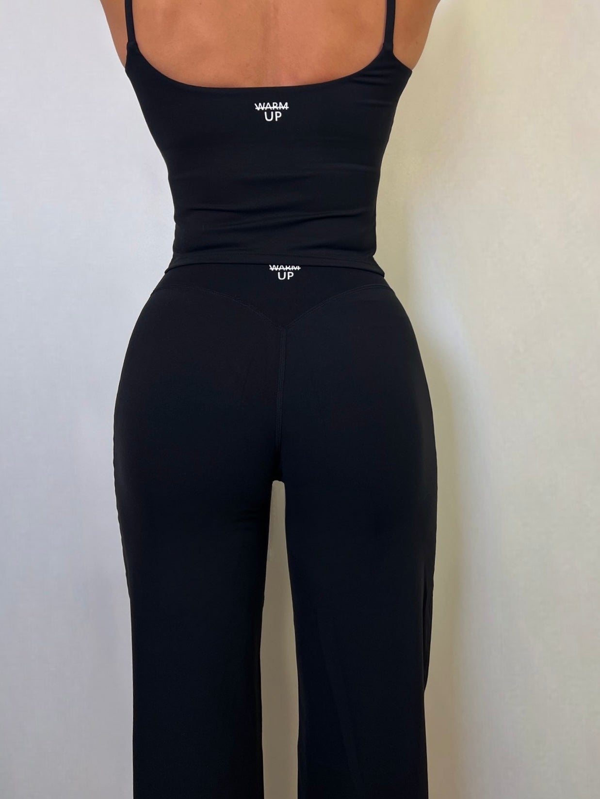Black Straight Leg Soft Motion Pants