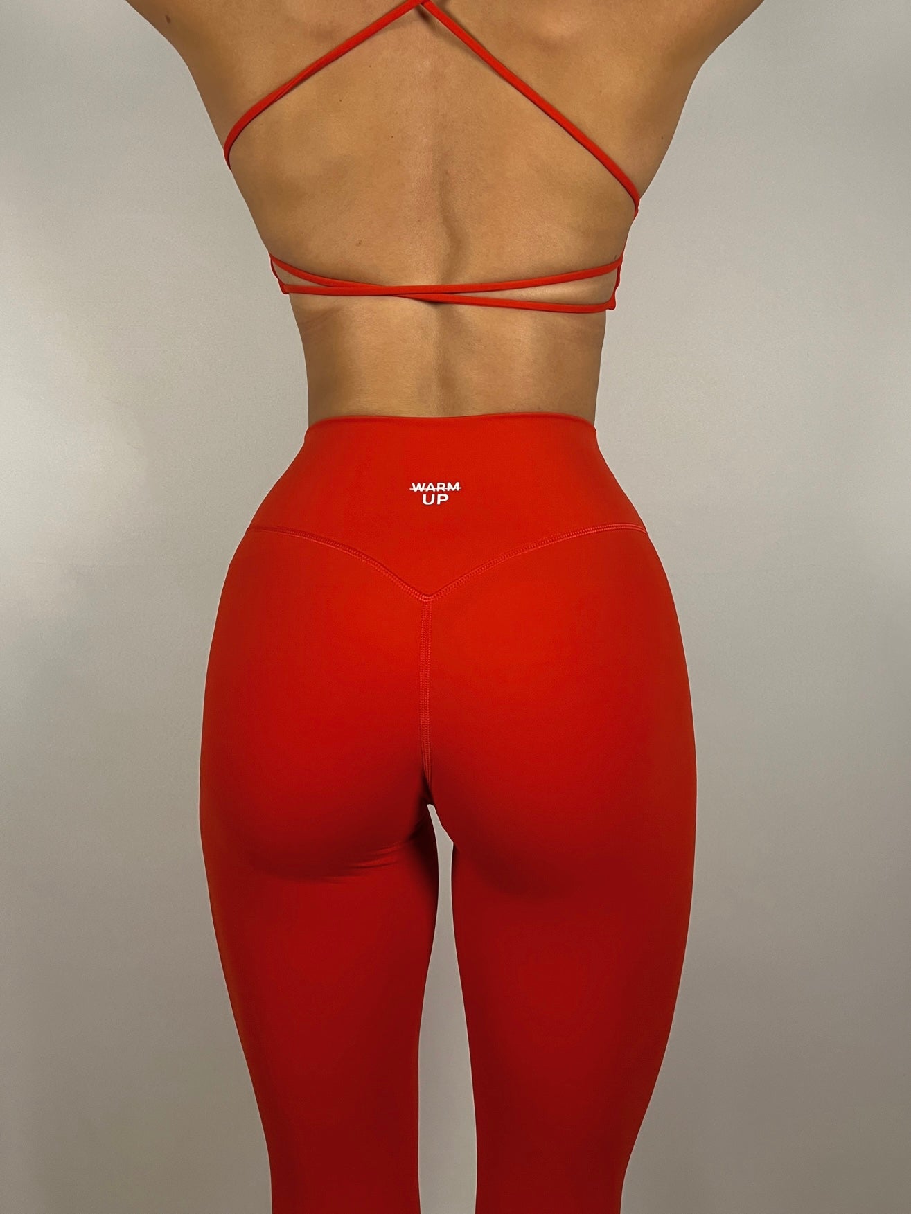 Chili Red Activelux leggings