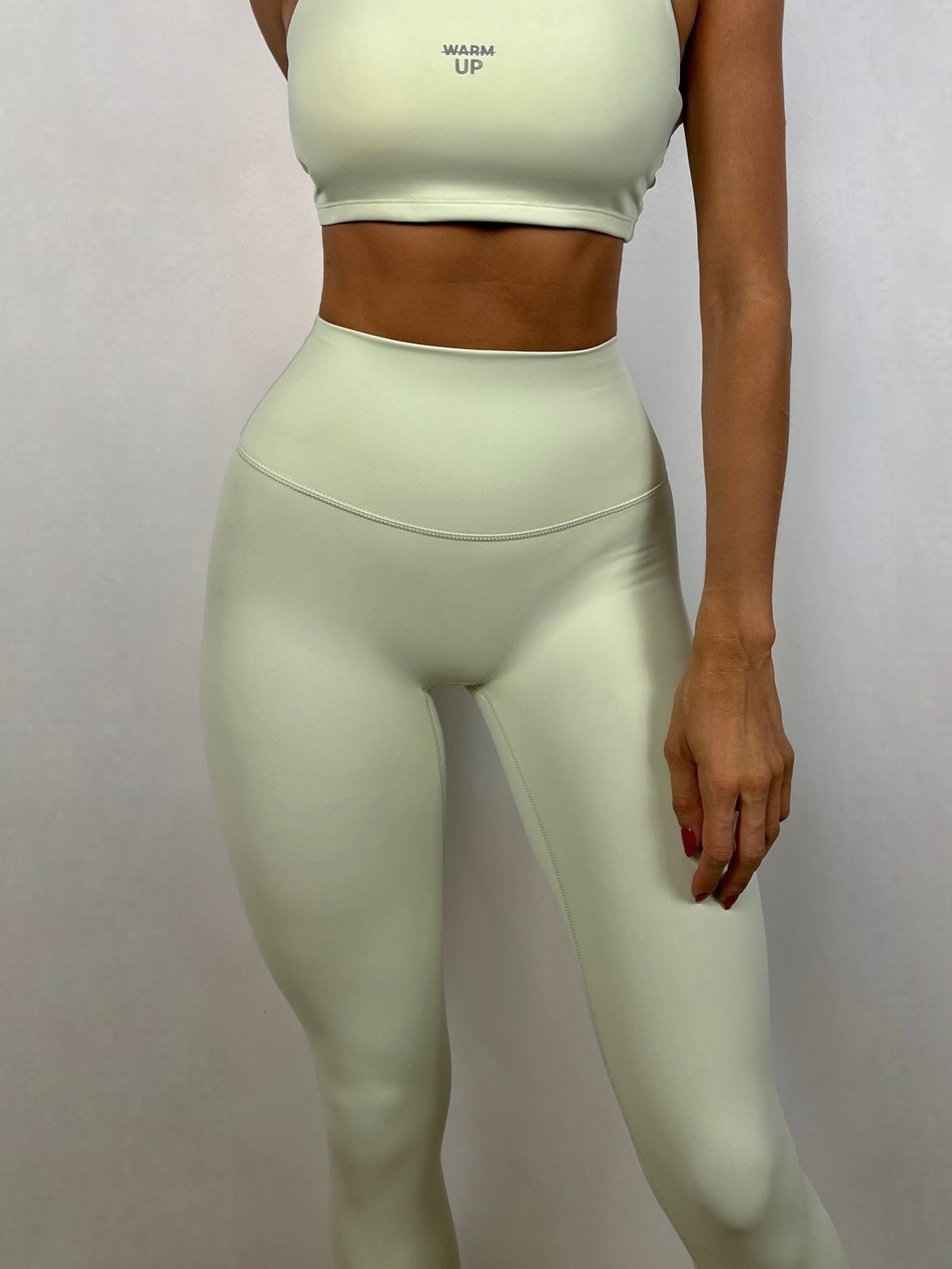 Soft green leggings