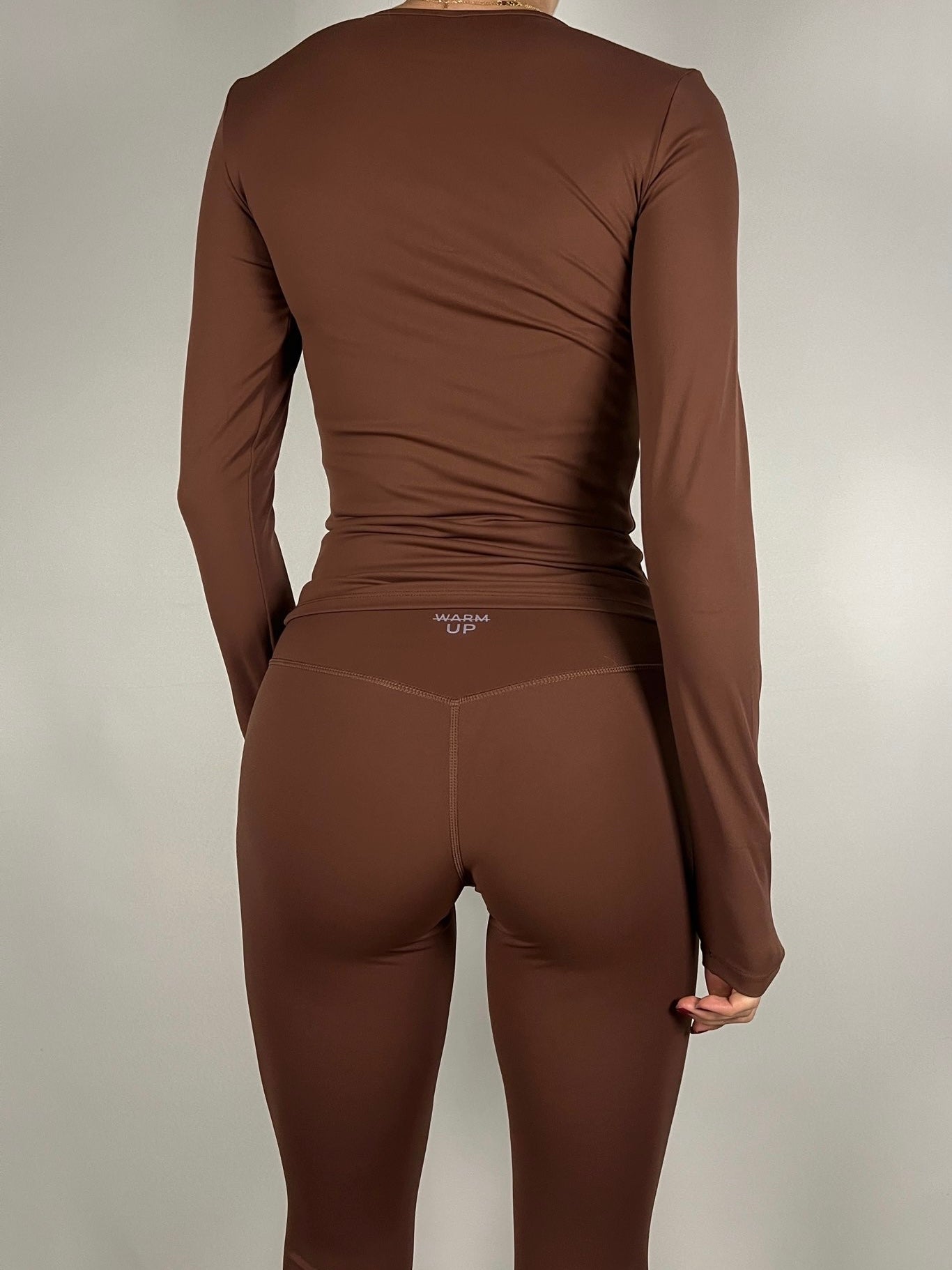 Chocolate Brown Timeless Long sleeve Top
