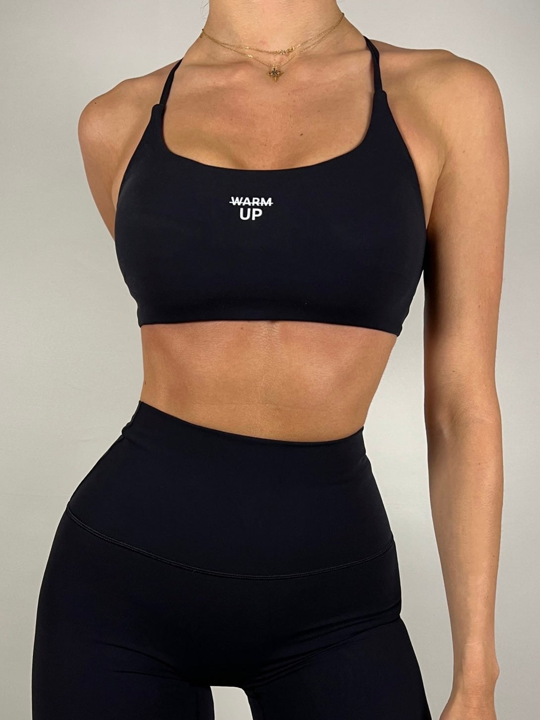 Onyx Black Backless bra