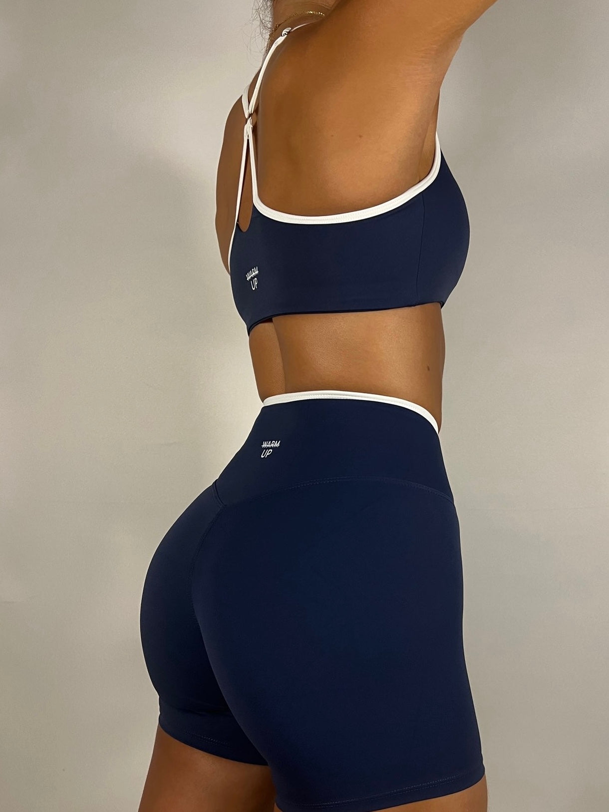 Adjustable Dark blue contrast bra