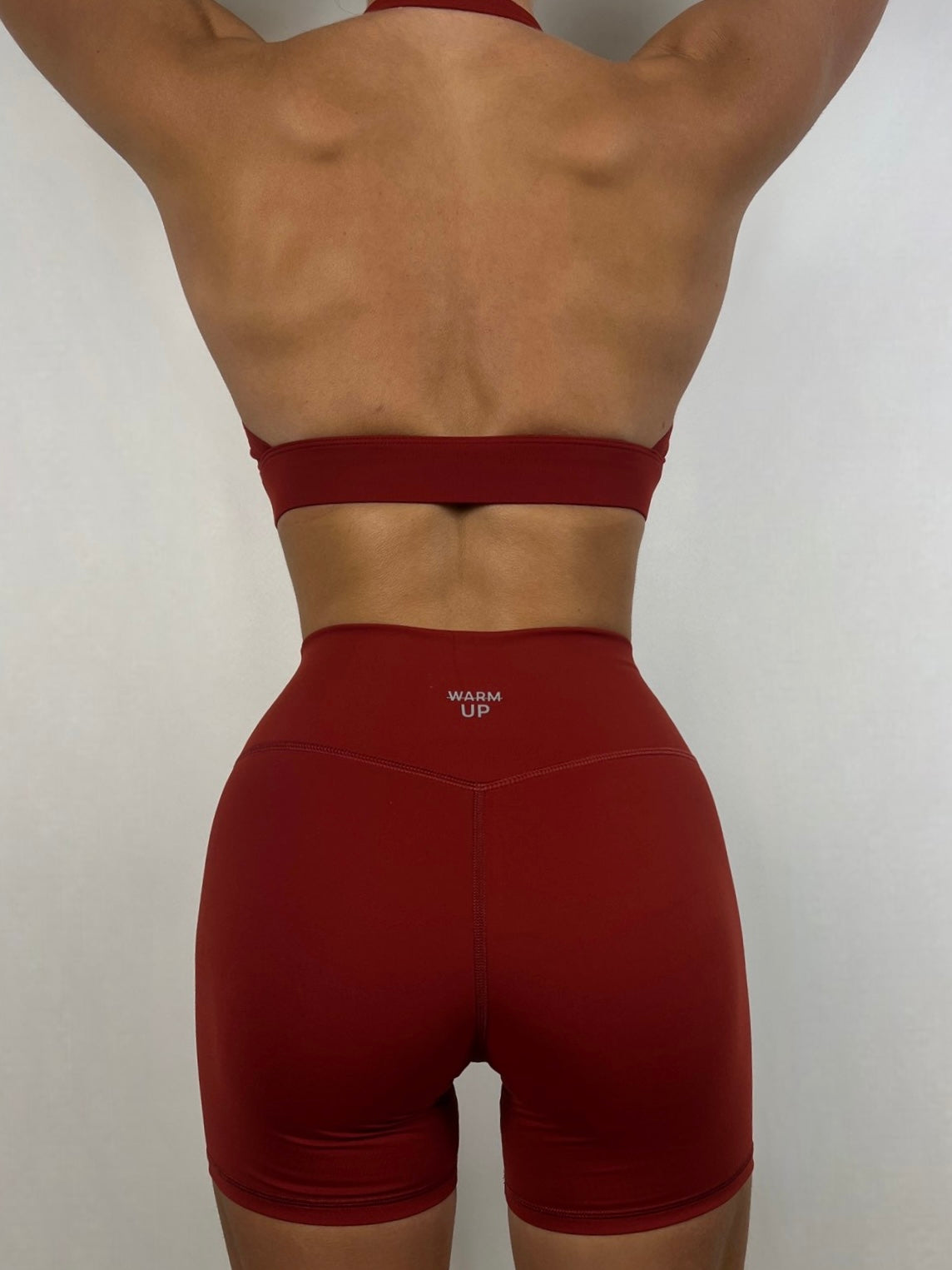 Ruby Red Halter Bra