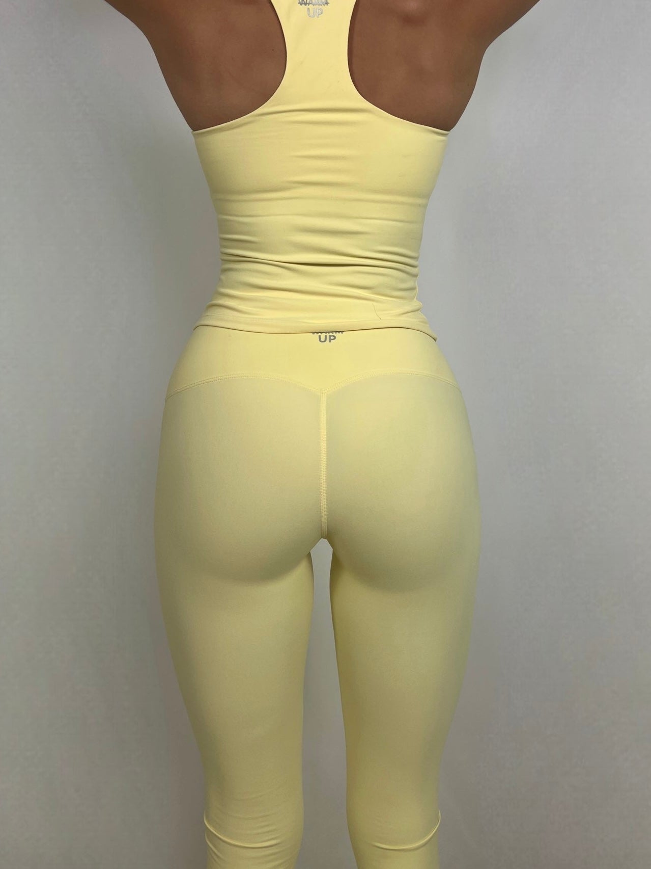 Pastel Yellow Activelux Leggings