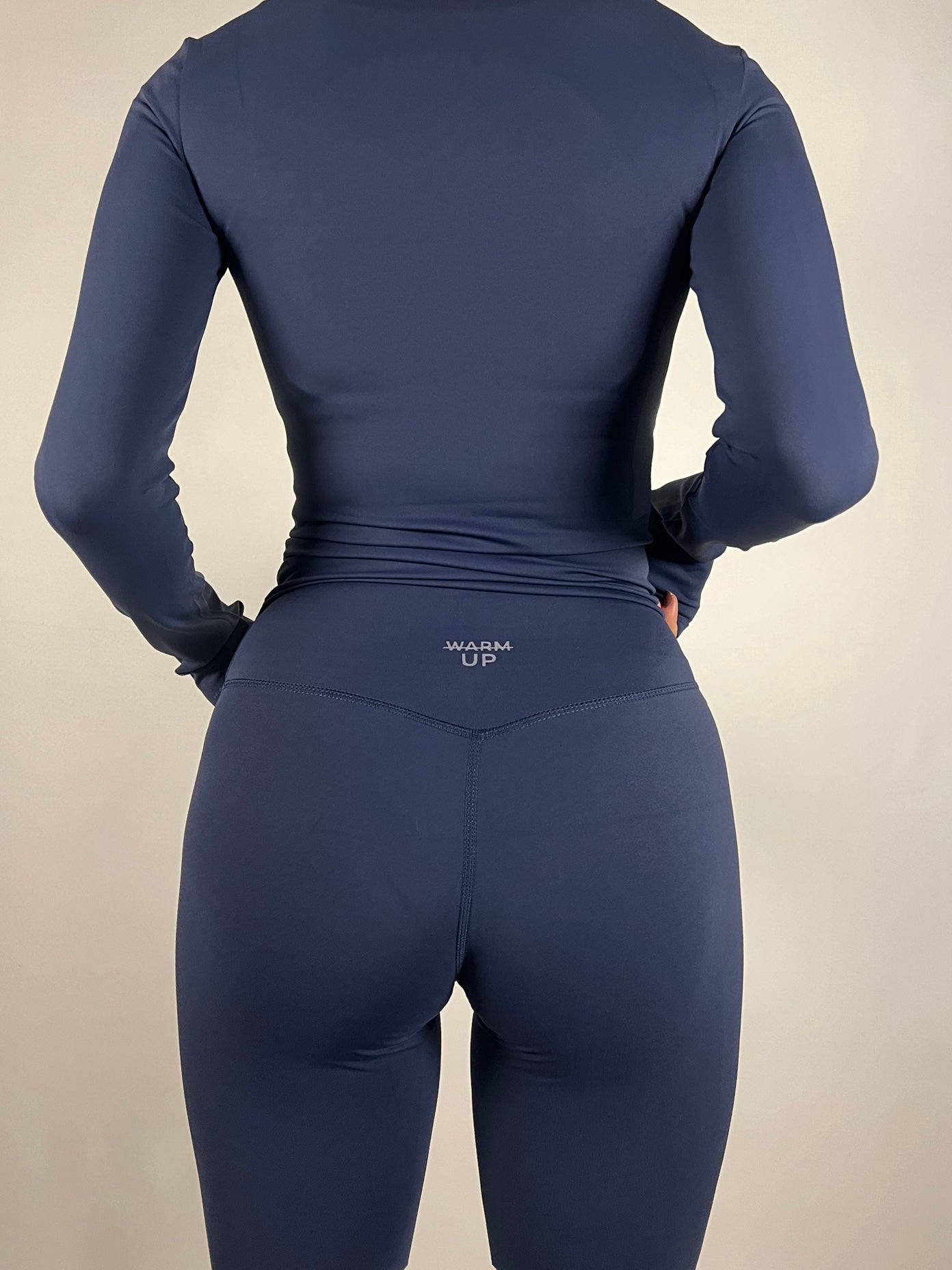 Navy Blue Timeless Leggings with side pockets
