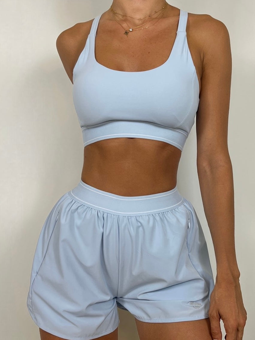 Pastel Blue Flow bra