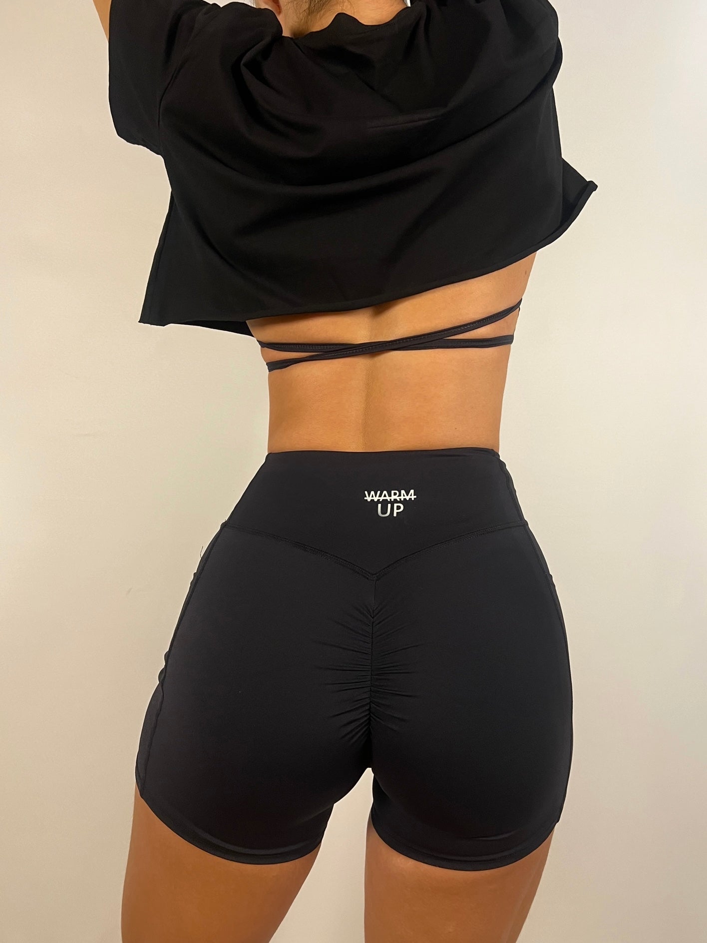 Black Cropped T-shirt