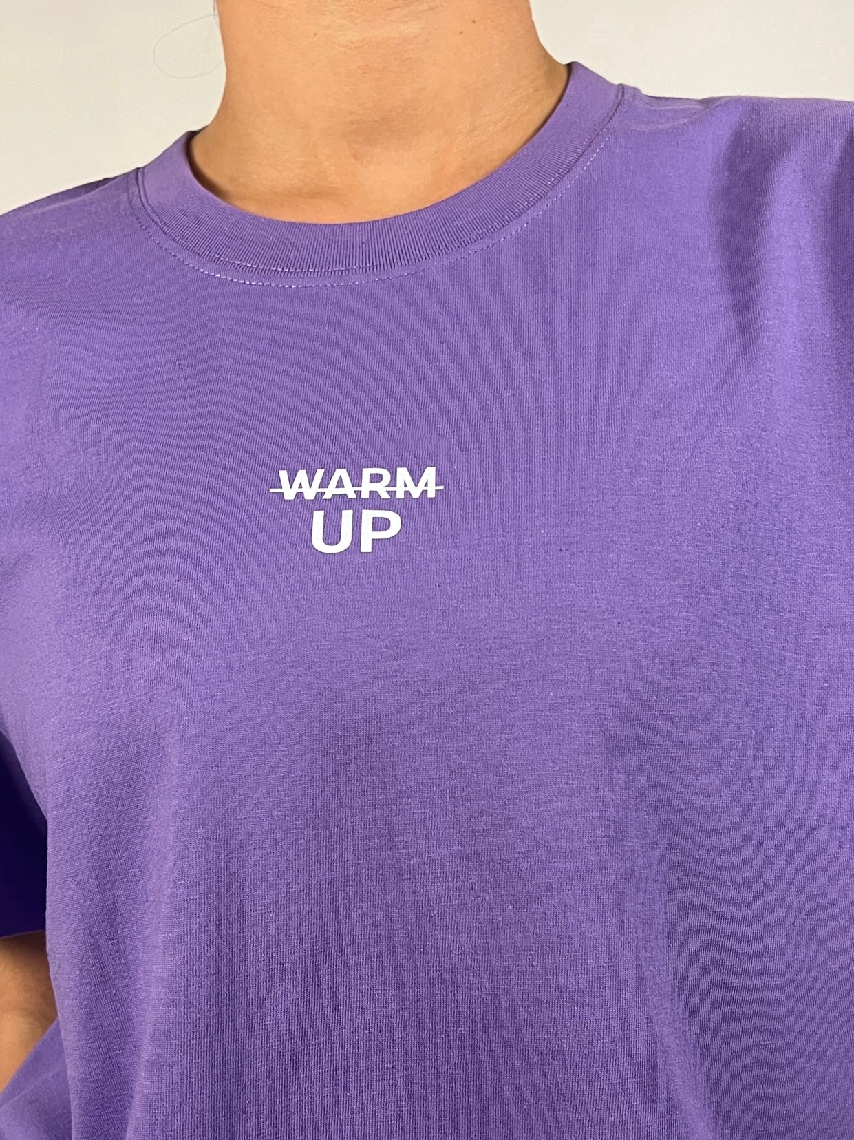 Essential Electric Purple Oversized T-shirt