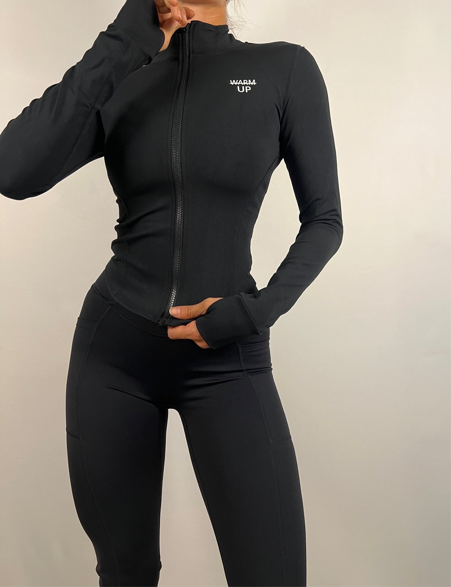 Black Sculpt Jacket
