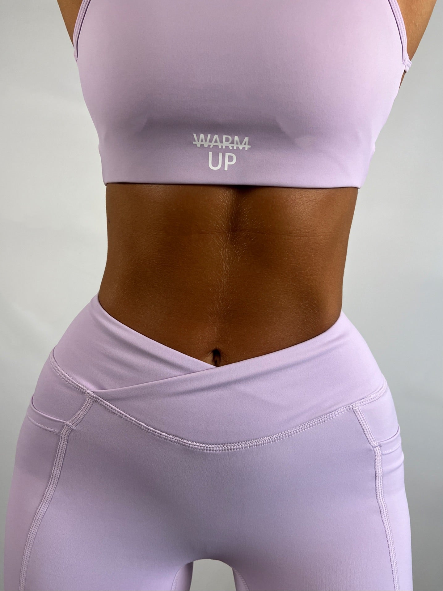 Lavender Active Shorts