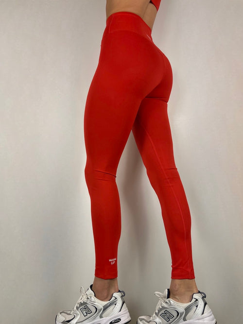 Red V Soft Motion leggings