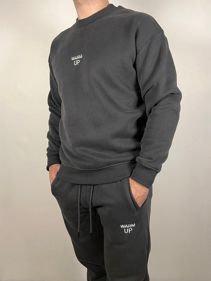 Men Dark Grey sweatshirt