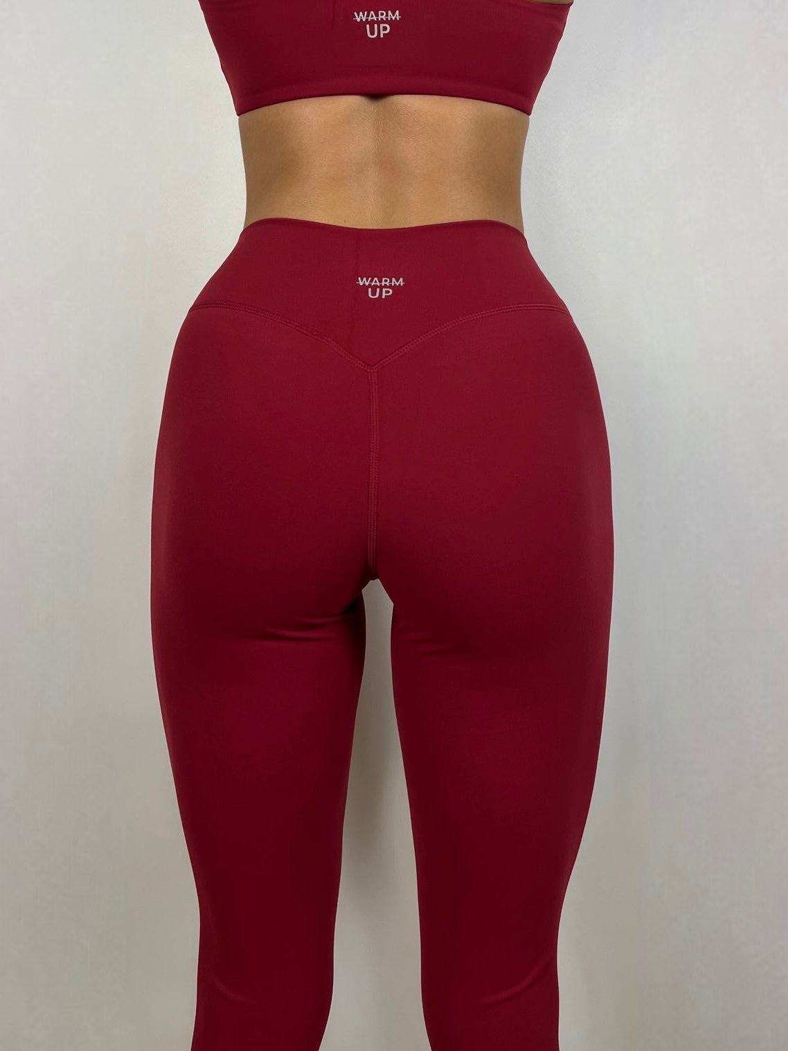 Cranberry Red Soft motion Leggings