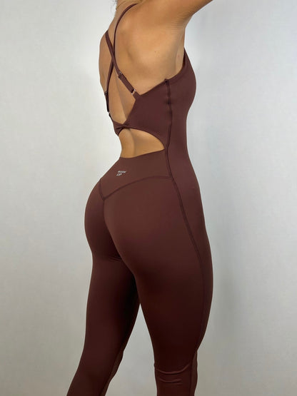 Brown Izzy Jumpsuit