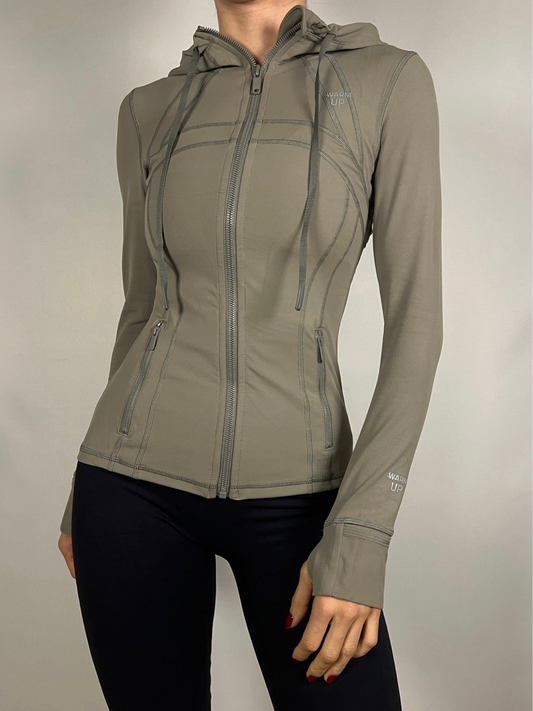 Stone Grey Contour Jacket