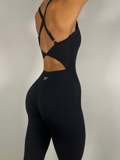 Black Izzy Jumpsuit