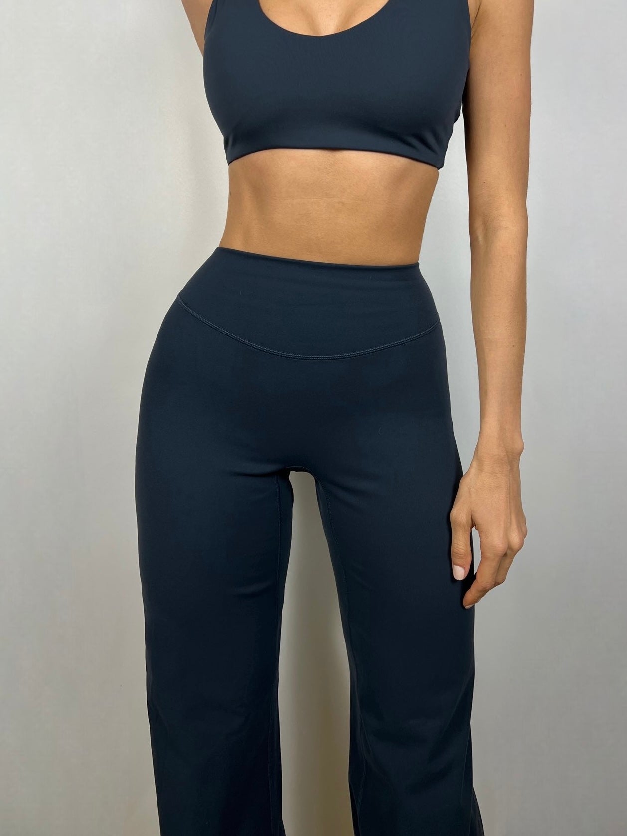 Indigo Blue Soft motion Straight pants