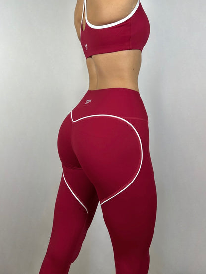 Valentines Red Heart Leggings