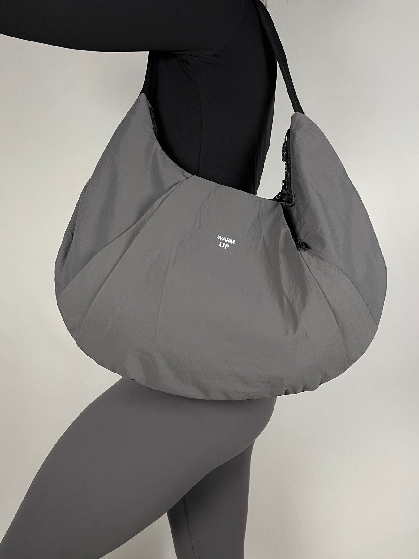 Out and about Tote Bag- Dark grey