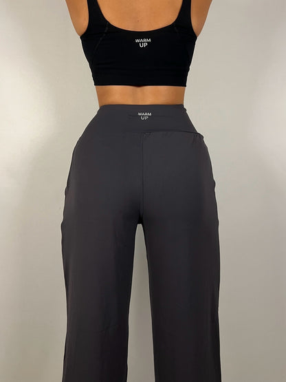 Dark Grey Wide Fit pants