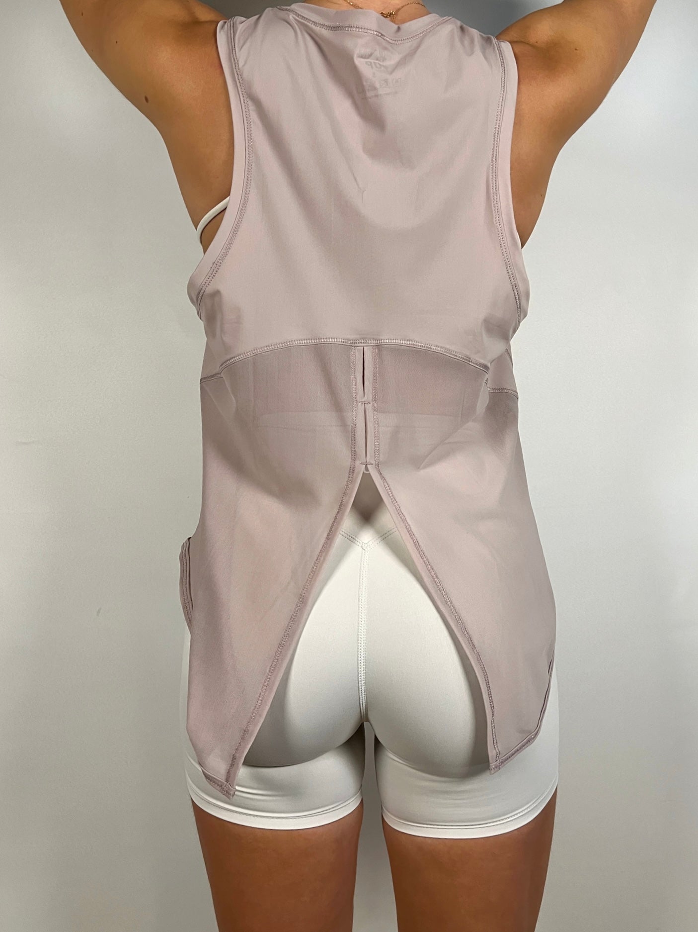 Dusty Pink Activelux Loose tank top