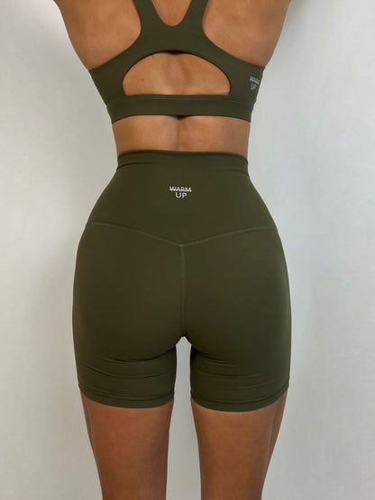 Military Green Essence Shorts