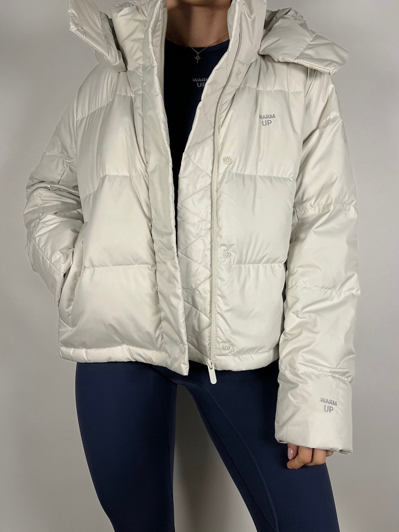 Layer Up Puffer Jacket - off White