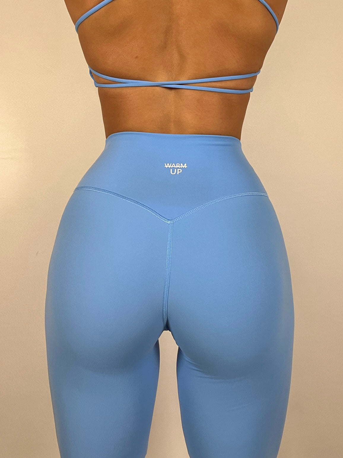 Sky Blue Activelux Leggings